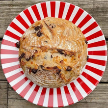 Load image into Gallery viewer, Holiday Apricot &amp; Dark Chocolate Sourdough
